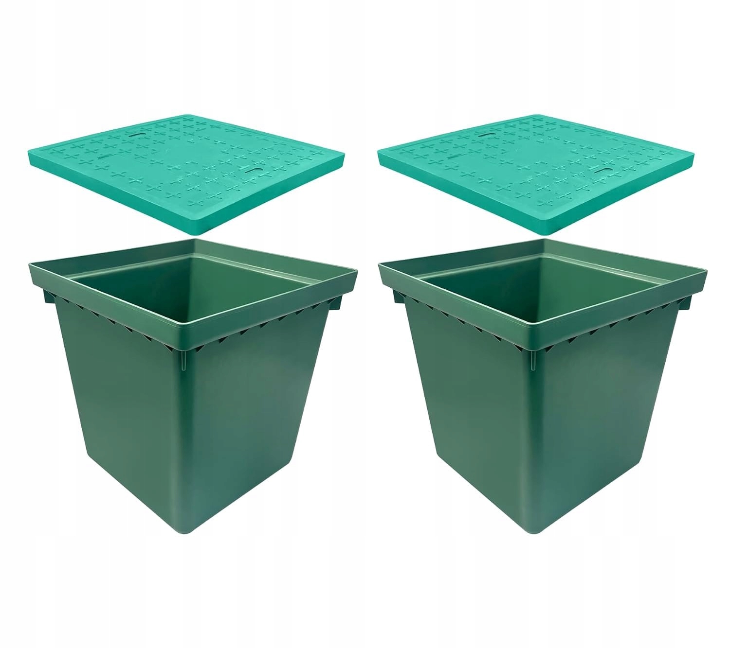 2x Revízna zásuvka na káble 500 x 500 poklopov