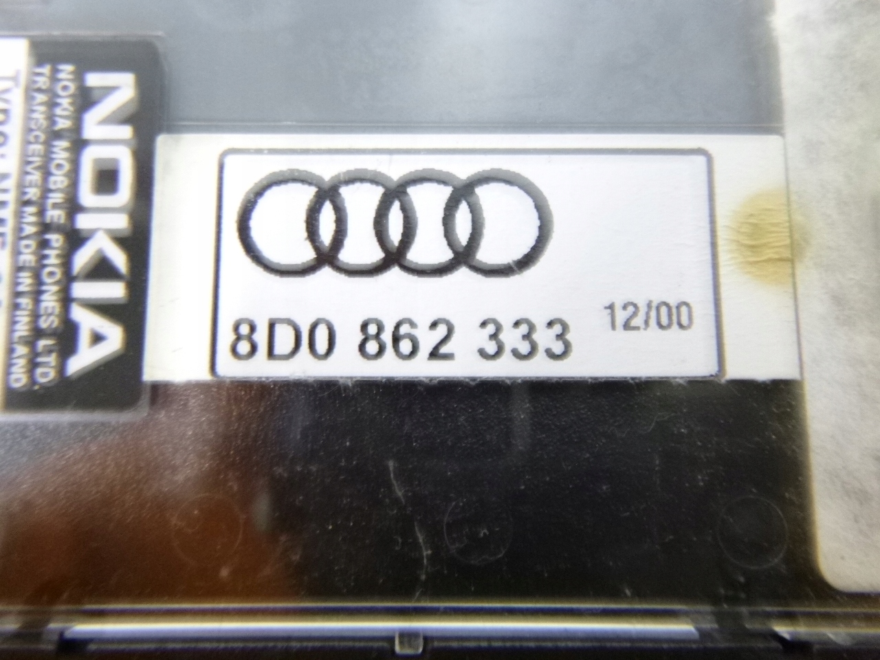 AUDI A6 C5 MODULO TELEFONU NOKIA + AMPLIFICATORE 8D0862333