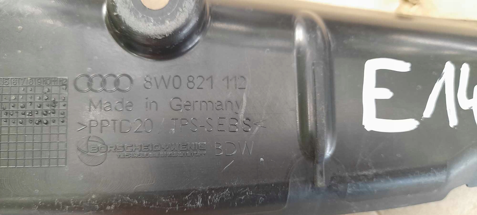 Insonorisation Aile Droite Avant AUDI A4 8T RS4 8W0821112