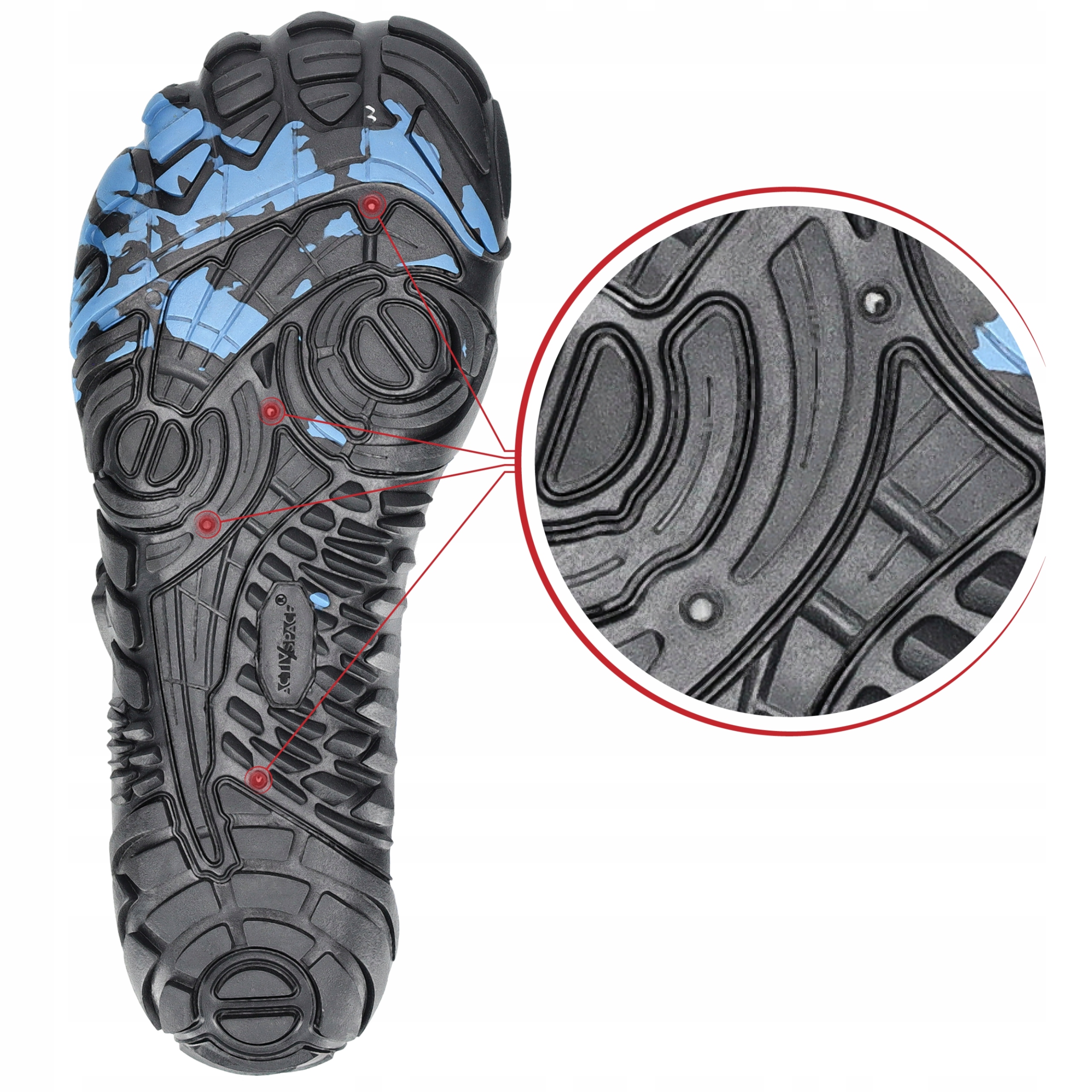 BUTY DO WODY WODNE NA PLAŻĘ SKAŁY JEŻOWCE RAFĘ KORALOWCE NEOPRENOWE R39 PRO Rozmiar 39