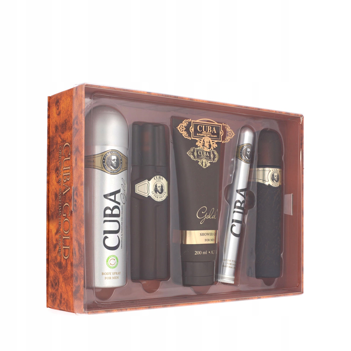 Cuba Gold Edt 100 ml Edt 35 ml As 100 ml tělový sprej 200 ml Sg 200
