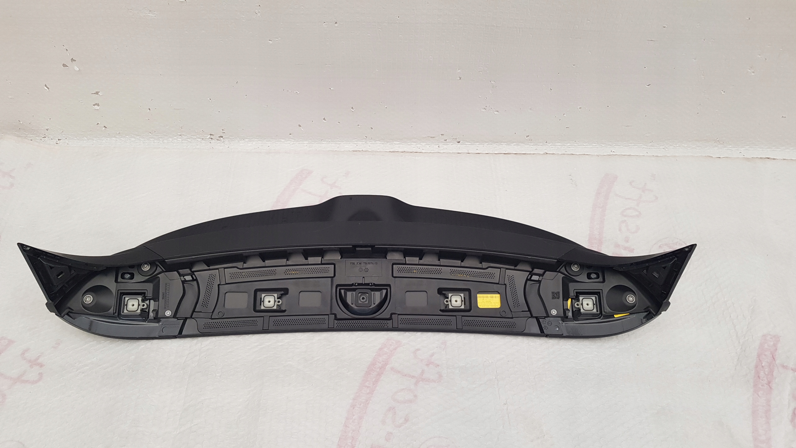 спойл крышки спойлер MINI COOPER F56 s комплектный