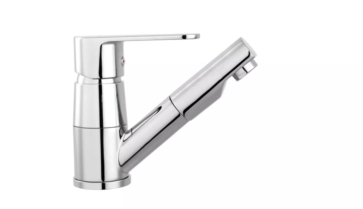 Bateria umywalkowa stojąca Ferro Algeo srebrny BAG2APO