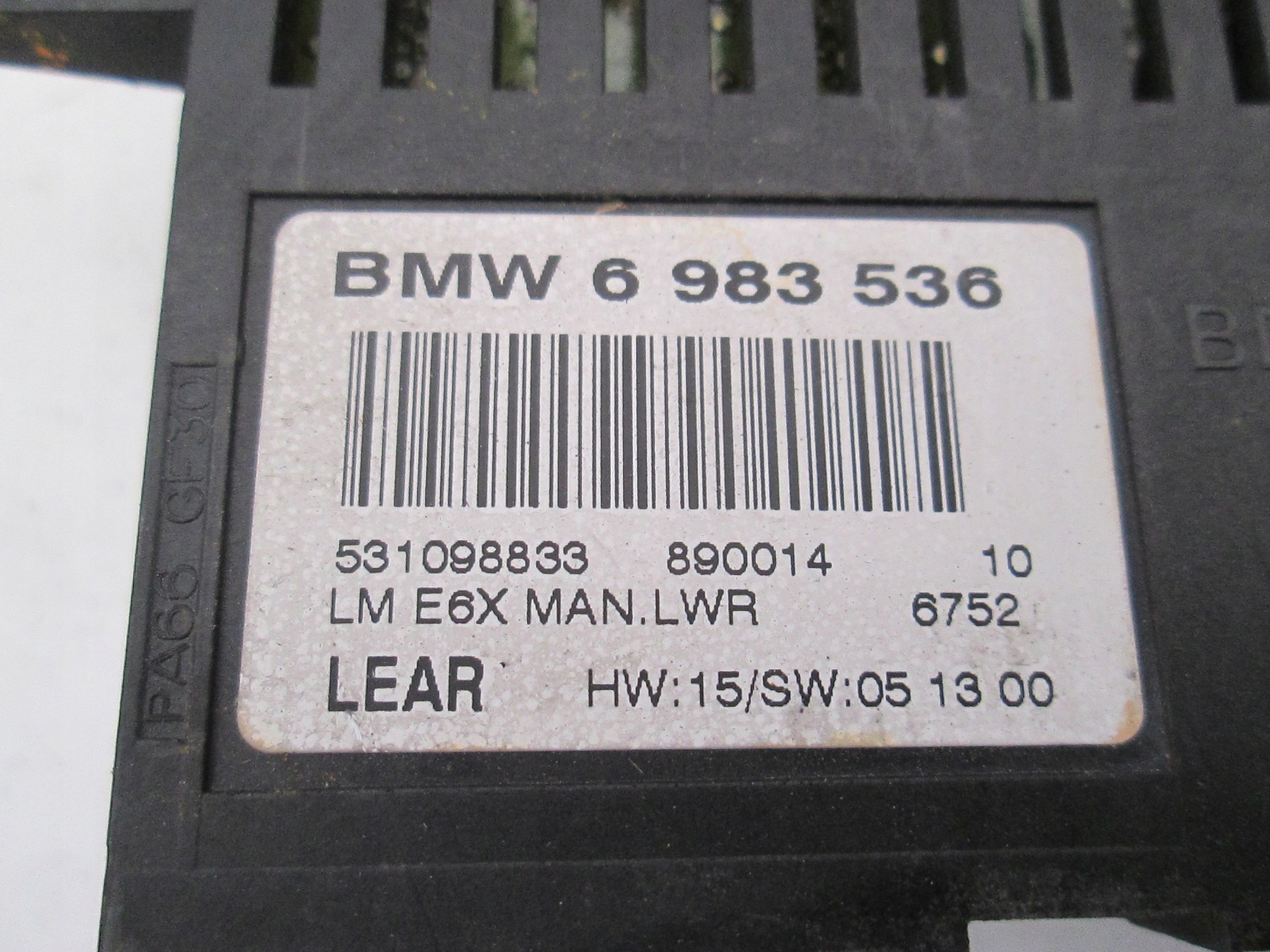 BMW E60 E61 modulo luci Centralina