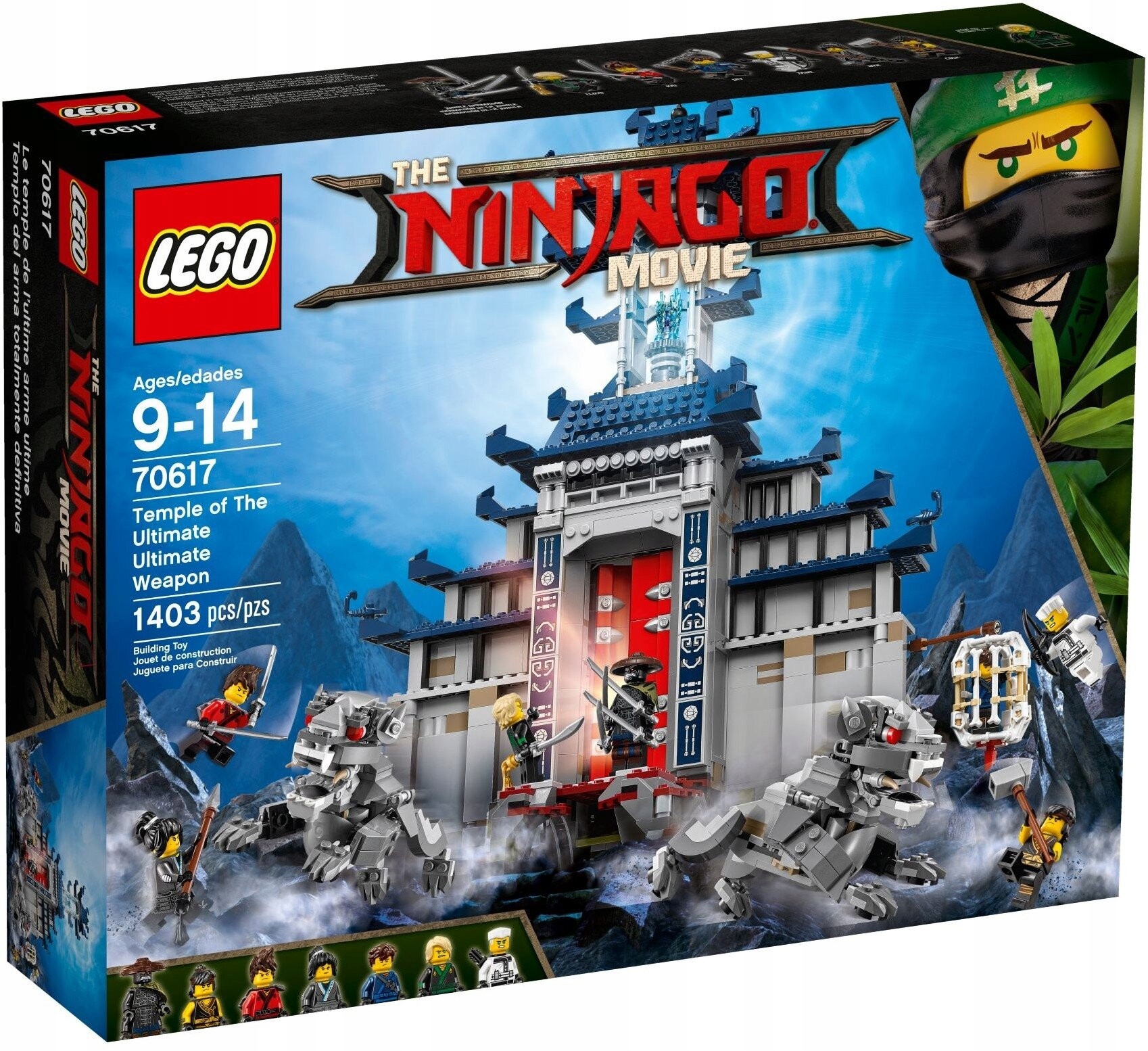 Lego Ninjago Movie 70617 Chrám konečných zbraní Nové