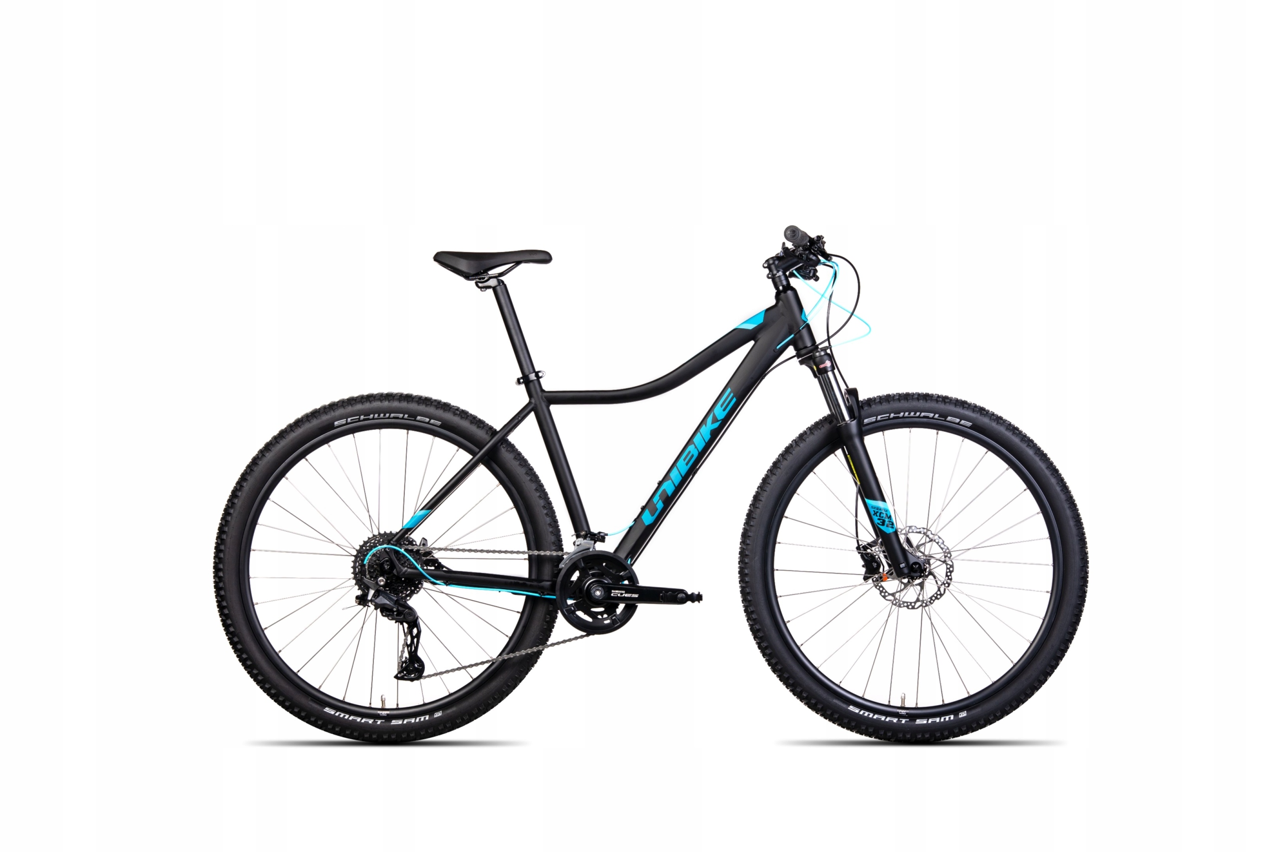 Rower Unibike Fusion 29 Lady 19" Czarno-turkus