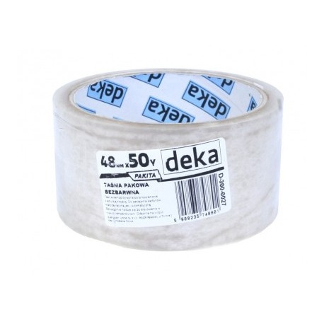 

Deka Taśma Pakowa Pakita Bezbarwna 48MM*50Y