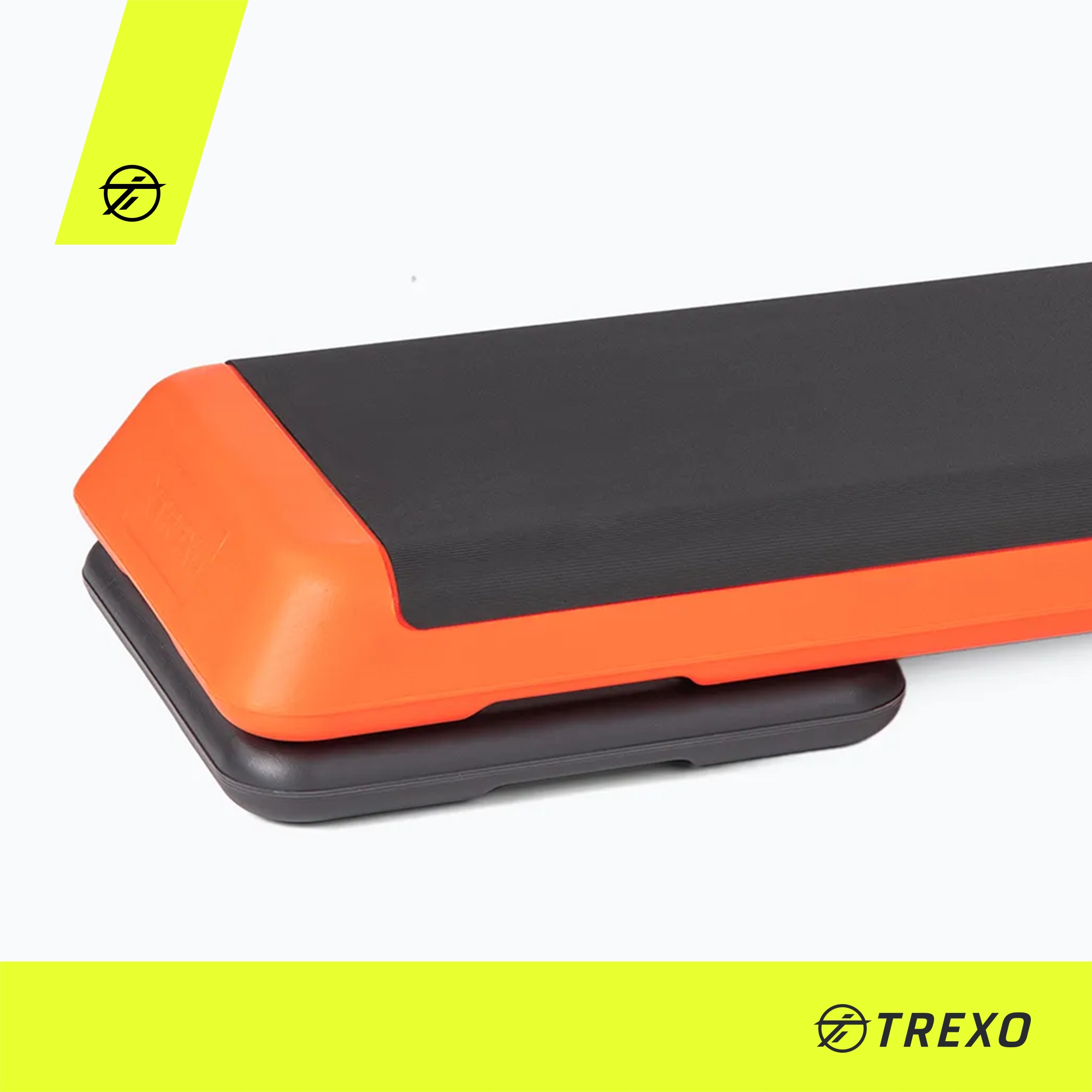 Step do aerobiku TREXO Aerobic AS01 pomarańczowy 109x41x11 Regulacja Kod producenta TRX-AS01