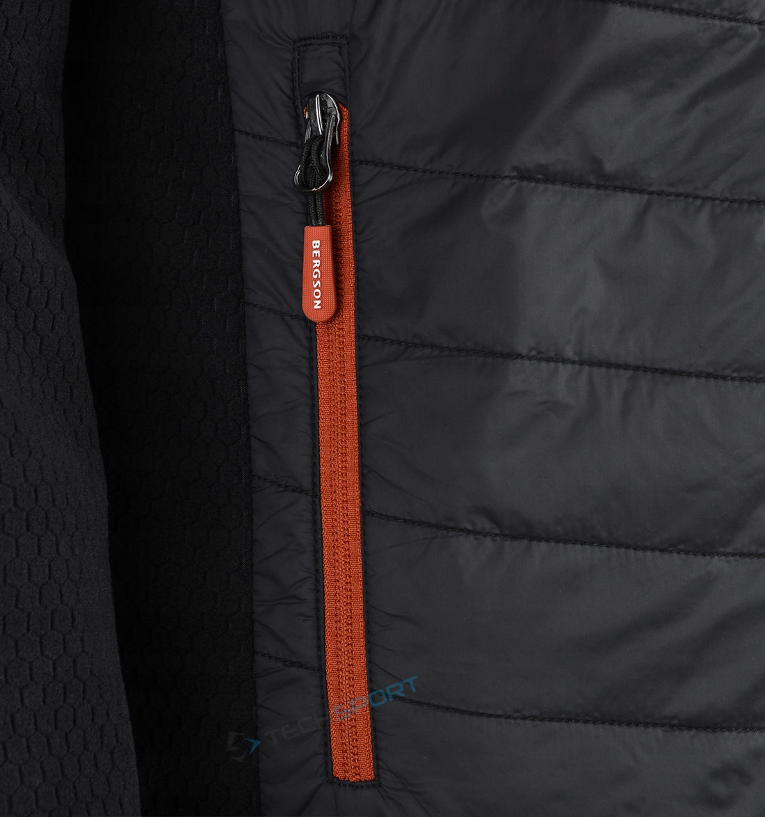 MĘSKA KURTKA PUCHOWA POLAR BERGSON MUDDUS WARMPILE r. XL Rozmiar XL