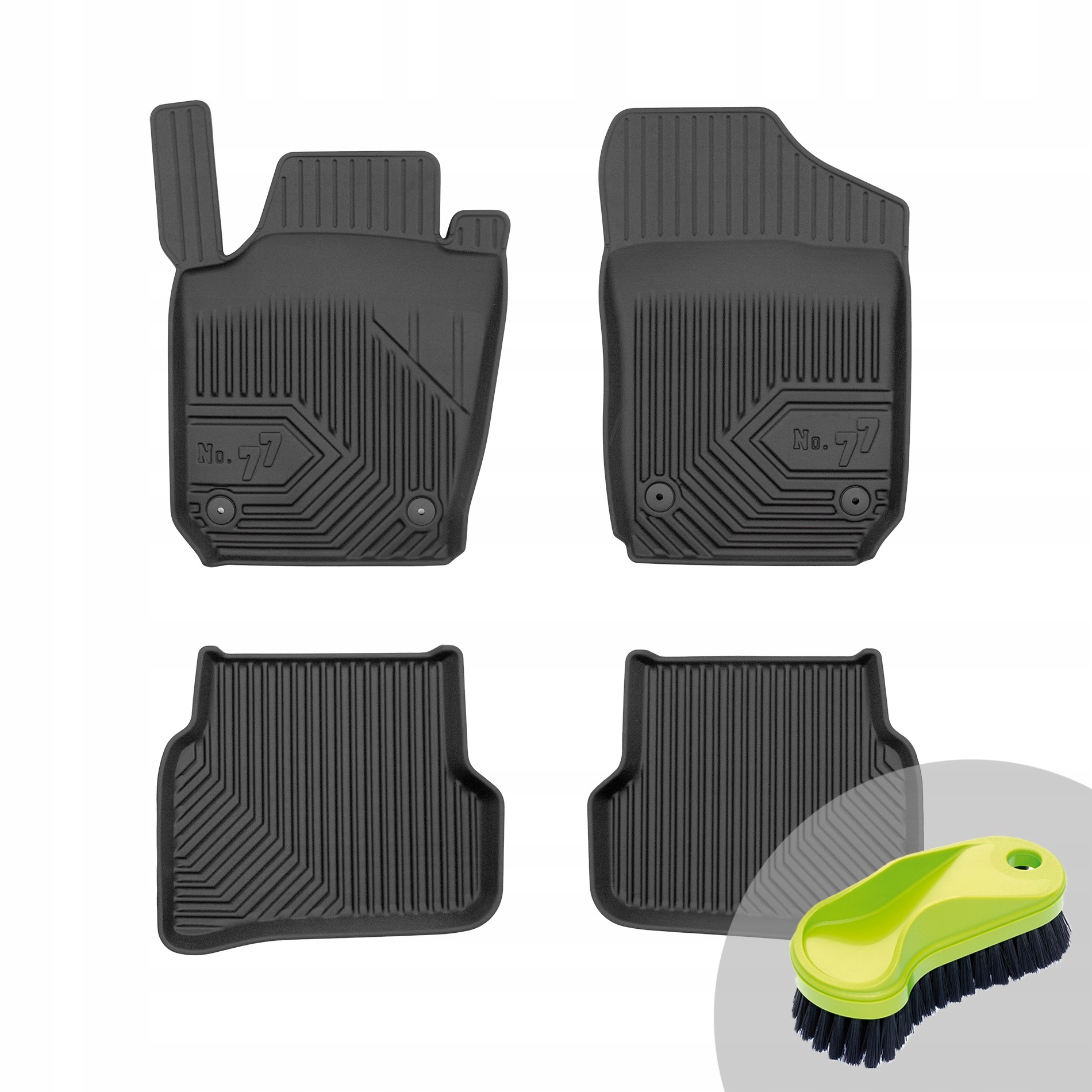 Frogum Koberce do auta pro Seat Ibiza IV, pro Vw Polo V kartáč