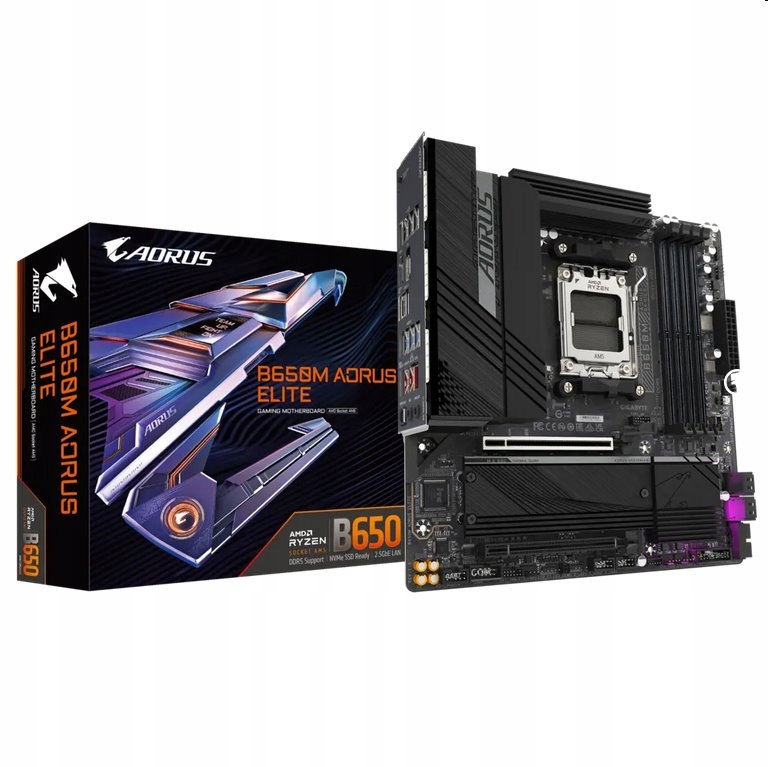 Gigabyte B650 Aorus Elite/ AM5/ mATX B650M Aorus Elite