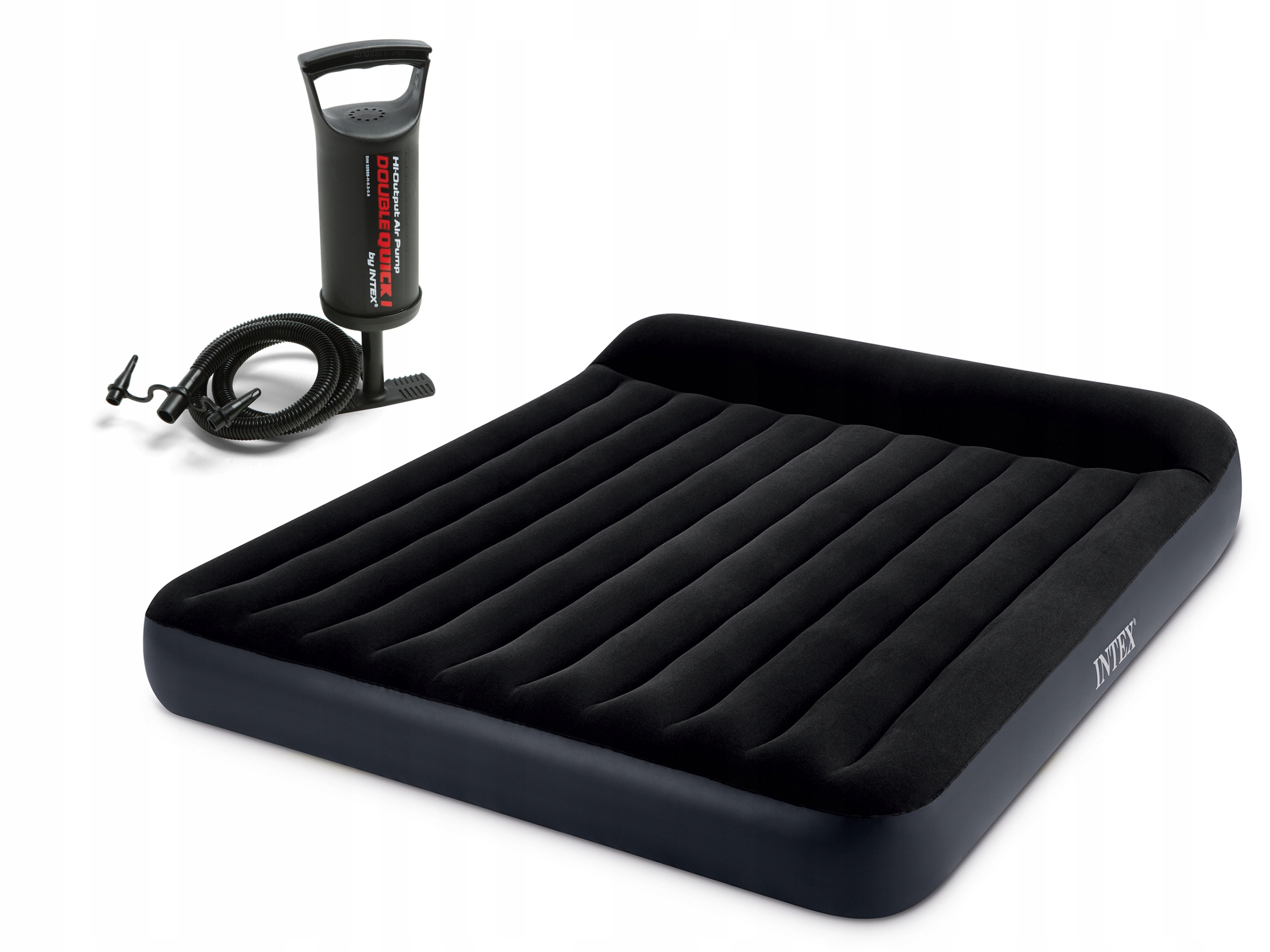 MATERAC DMUCHANY WELUR 203x183 +POMPKA INTEX 64144 Model 64144-68612