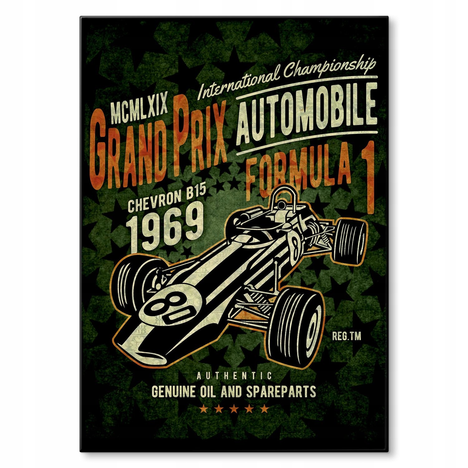 

Plakat metalowy Grand Prix Formula 1 S