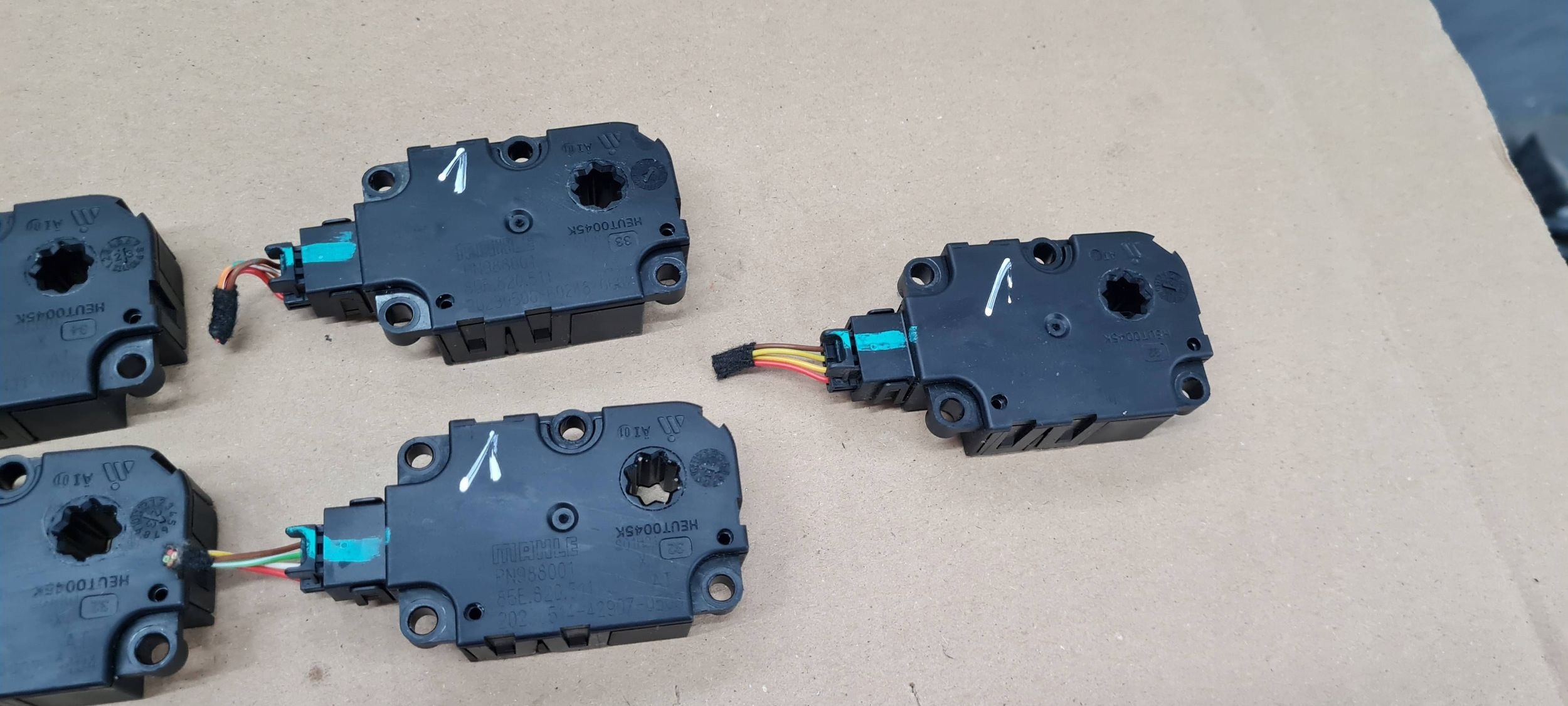 A6 C8 4K Micro moteur Bouches buses Bloc de chauffage complet 85E820511 A7 4K Q7 4M Q8 A4 B9