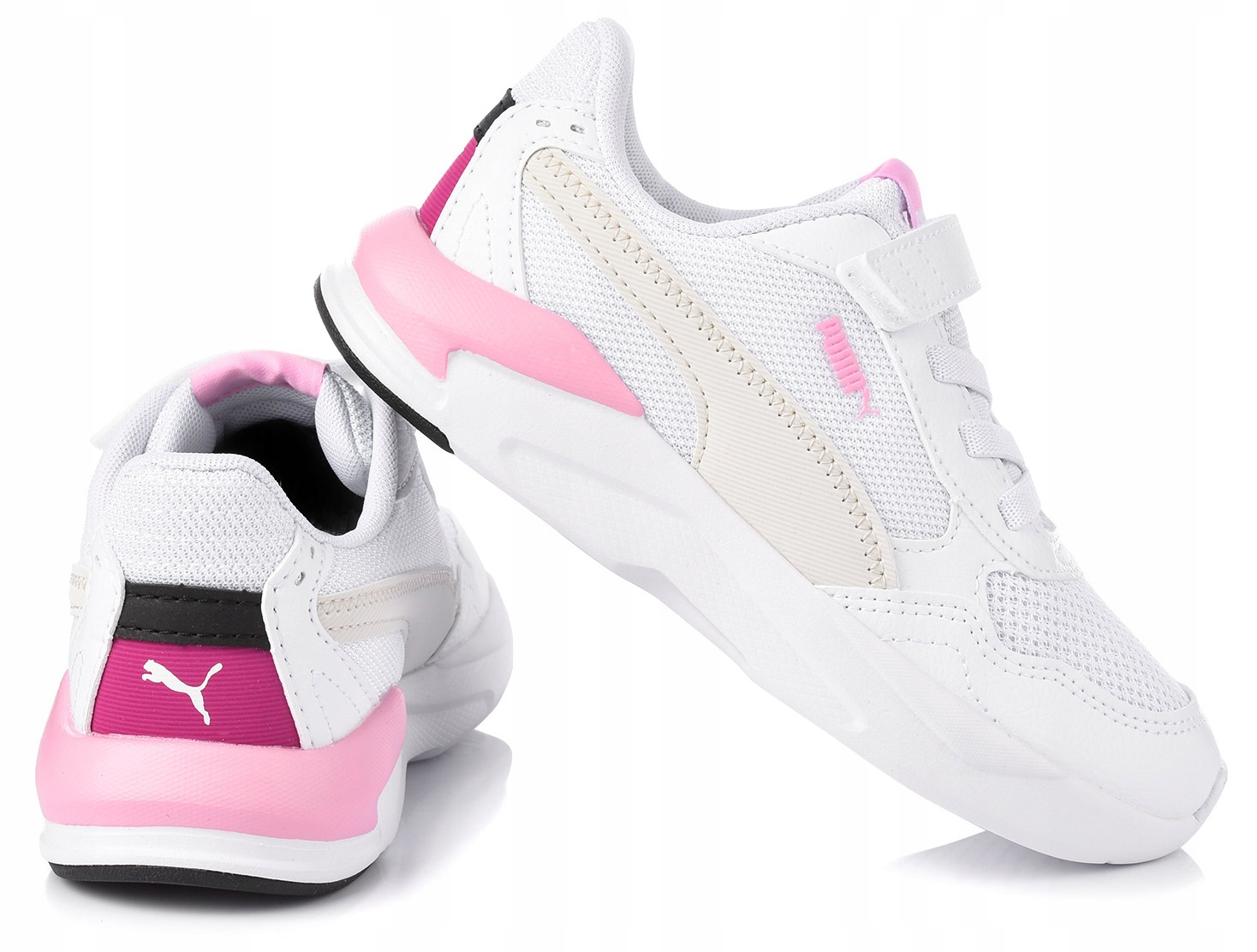 PUMA BUTY SPORTOWE DZIECIĘCE MŁODZIEŻOWE RZEPY 34 Płeć dziewczynki