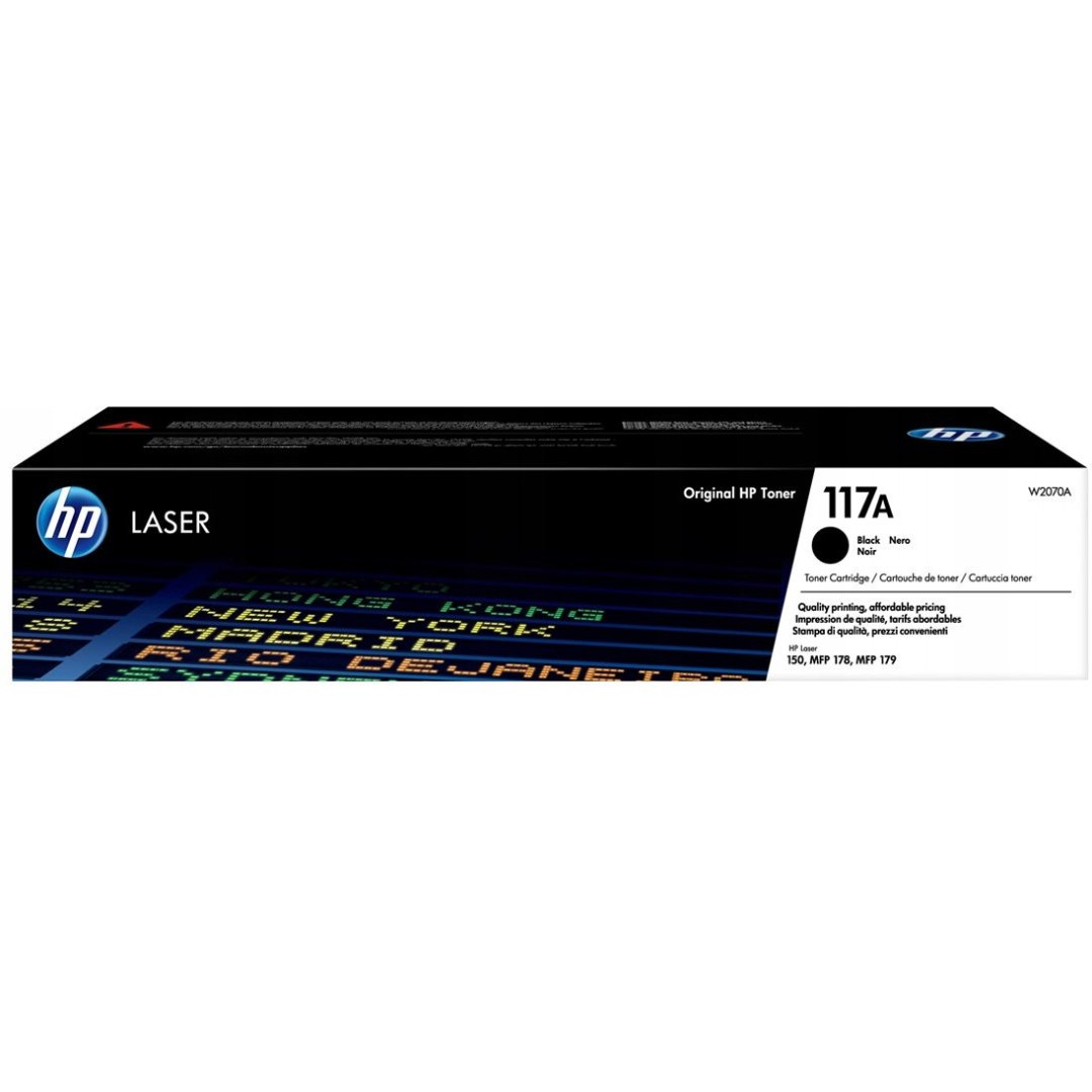 Toner Hp 117A (W2070A) čierny 1000 strán
