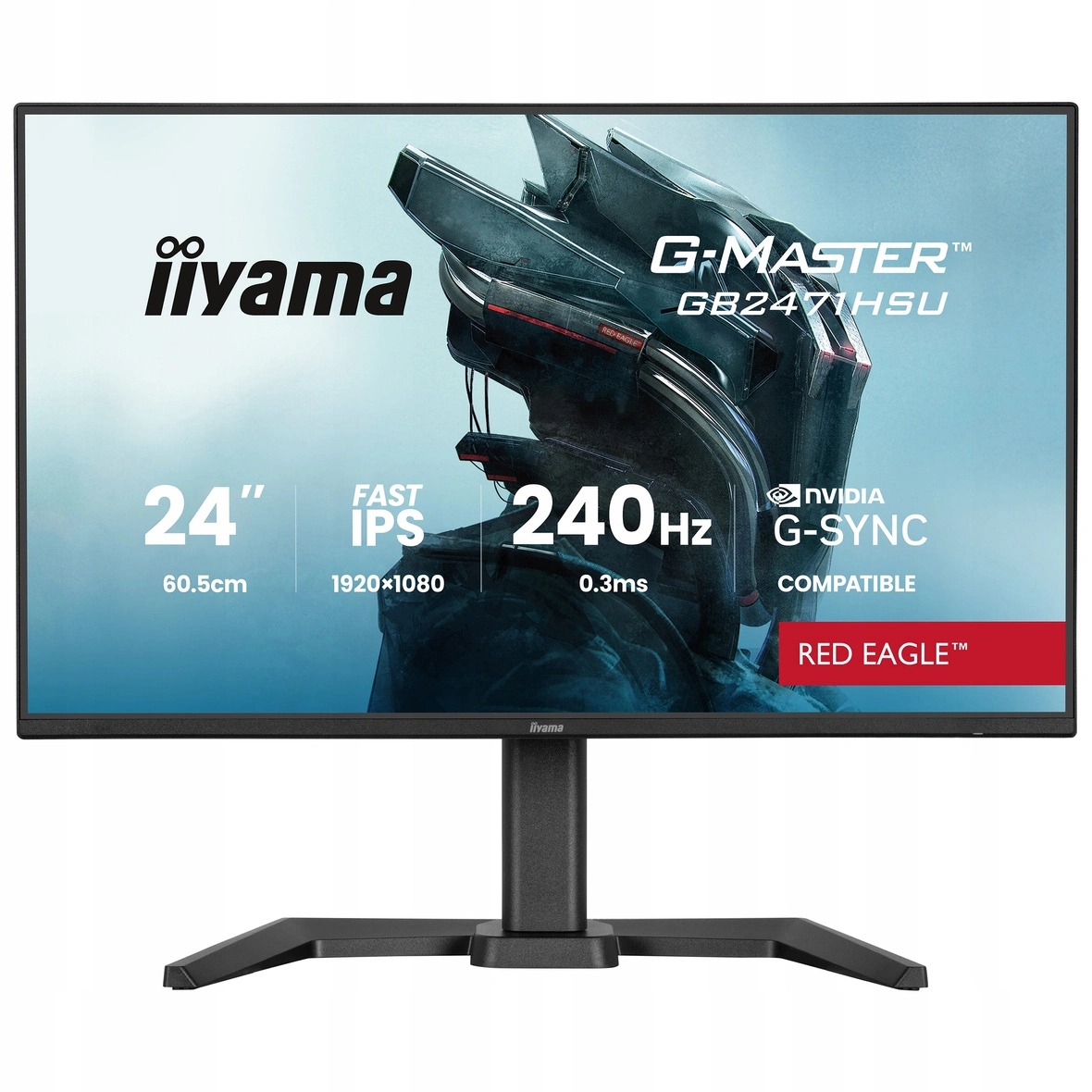 Monitor 24" iiyama G-Master GB2471HSU-B1 Fhd Ips Led 240Hz 0,3ms