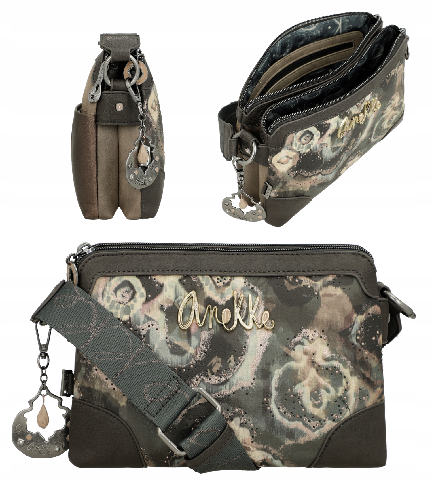 Anekke Real Manifesto Malá Dámská Kabelka Přes Rameno Crossbody