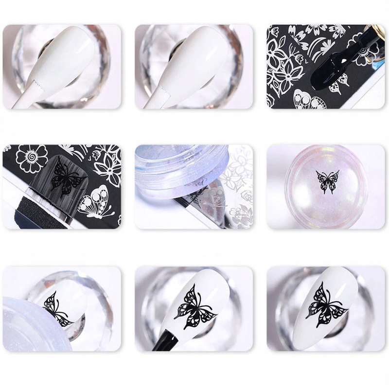 IsabelleNails Lakier Do Stempli 6ml Do wzorków MIX Właściwości do stempli do zdobień