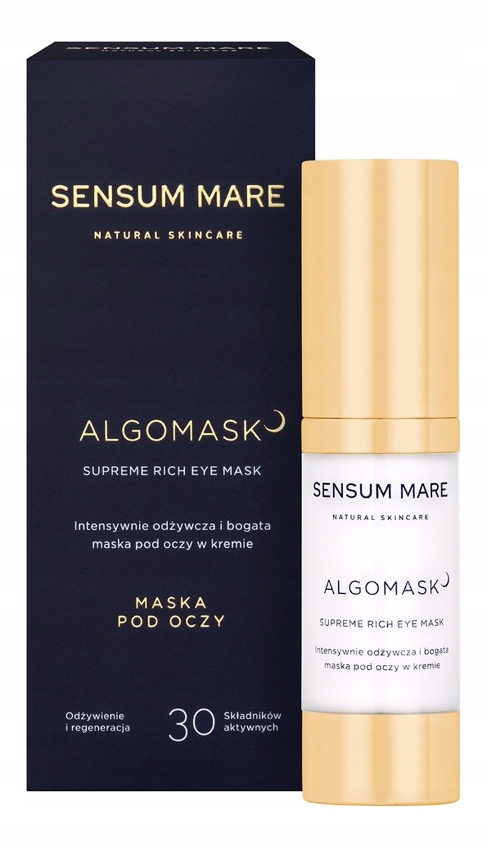 Sensum Mare Algomask výživná a bohatá maska pod oči v krému 15 ml
