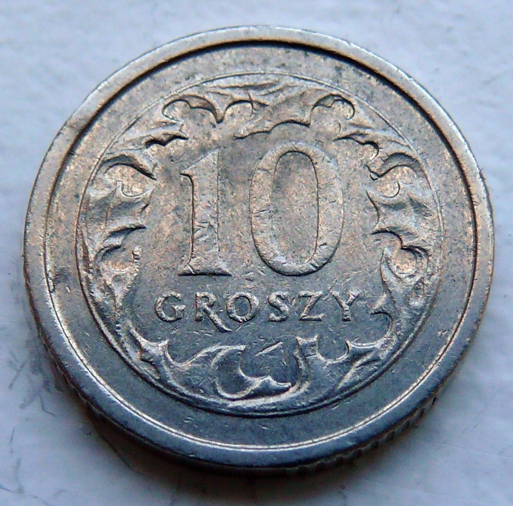 POLSKA - 10 gr groszy 2003 - obiegowa (5)