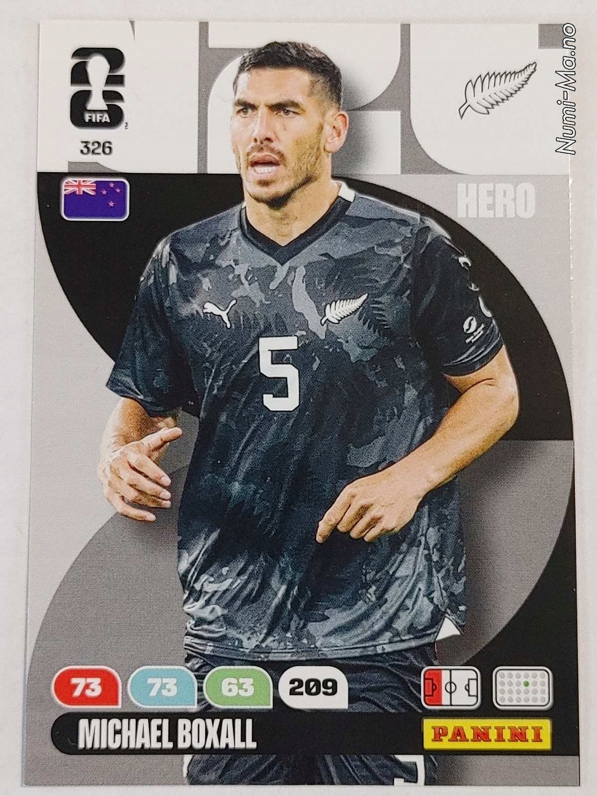 Fifa World Cup 2026 326 New Zealand Boxall 9301
