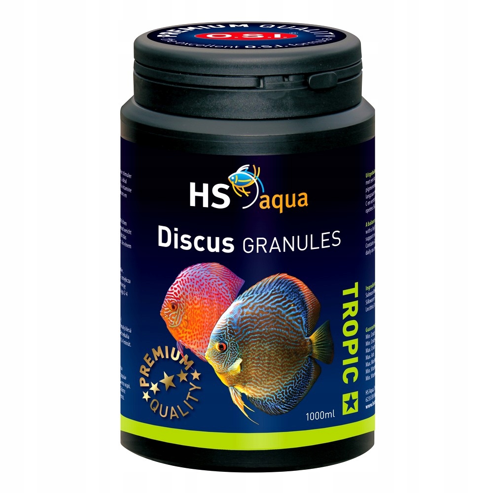 Hs Aqua Discus Granules 1000 ML pokarm dla ryb (0030256)