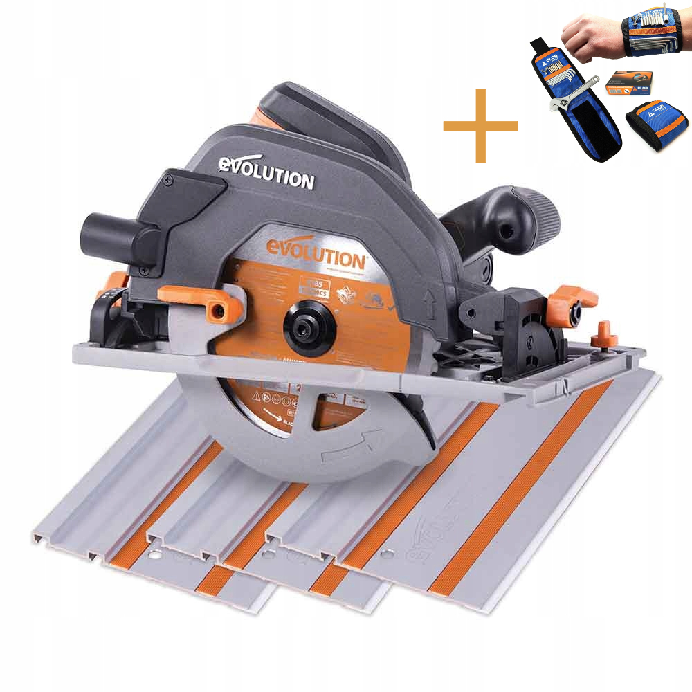 Pilarka wielozadaniowa Evolution R185CCSX z tarczą listwy 1020mm opaska