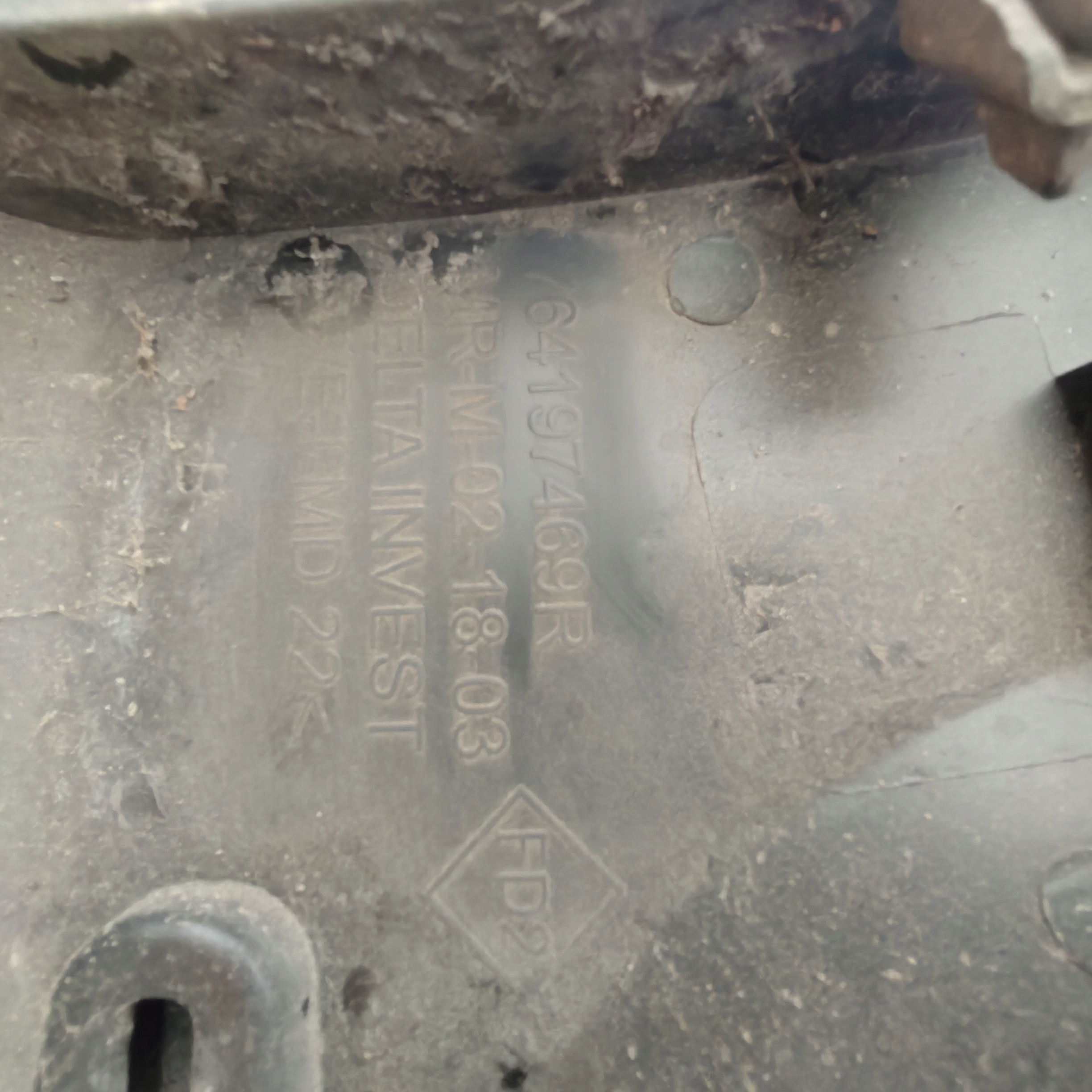 moulding threshold left DACIA SANDERO III STEPWAY