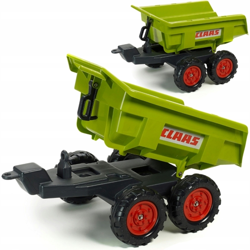 Przyczepka Wywrotka Class do traktora Falk Dwuosiowa 3-7 lat Do jeździka