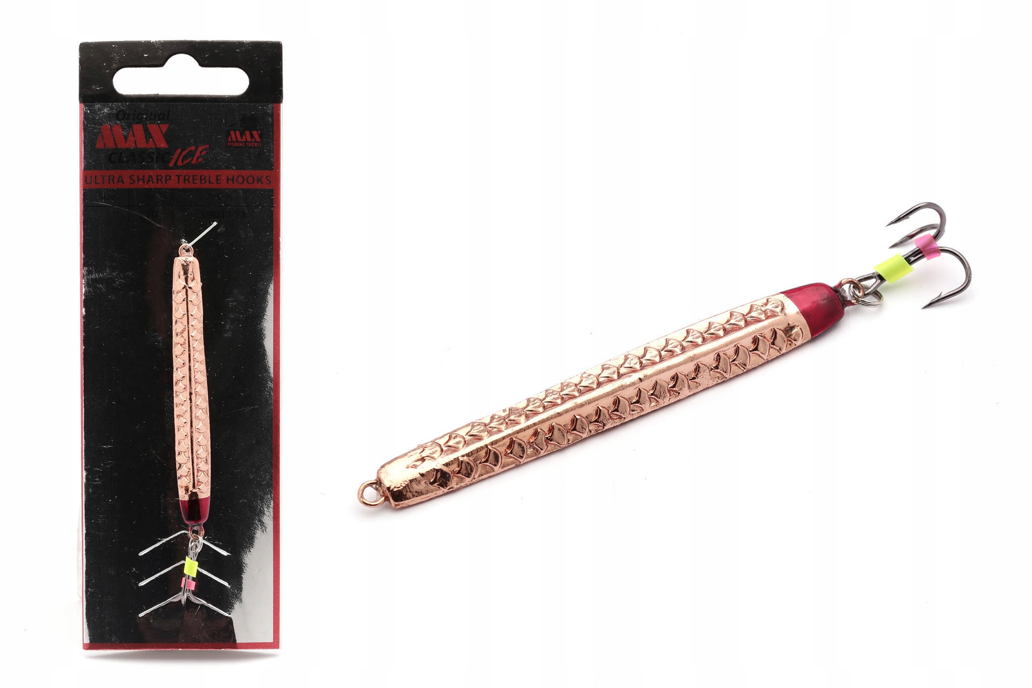 

Błystka Podlodowa Max Ice Copper 10g