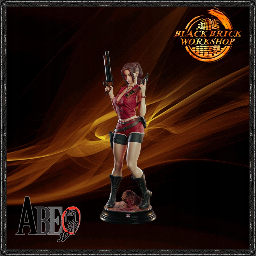 Claire Redfield Neupracovaná Abe 3D Měřítko 1/9 (200 mm) (sfw) 3D tisk