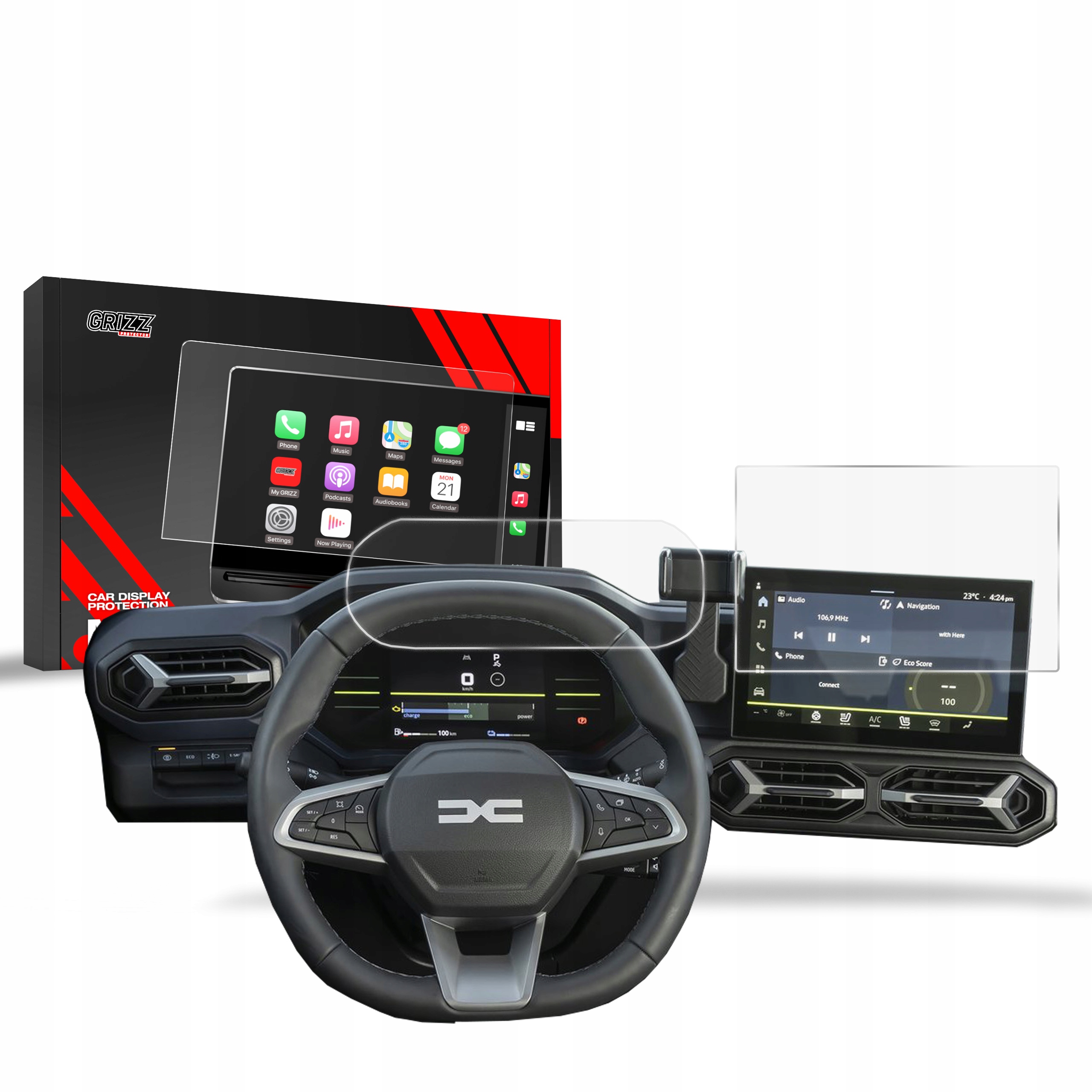 2w1 Folia Antyodciskowa do Dacia Duster 10" (2024-2025)