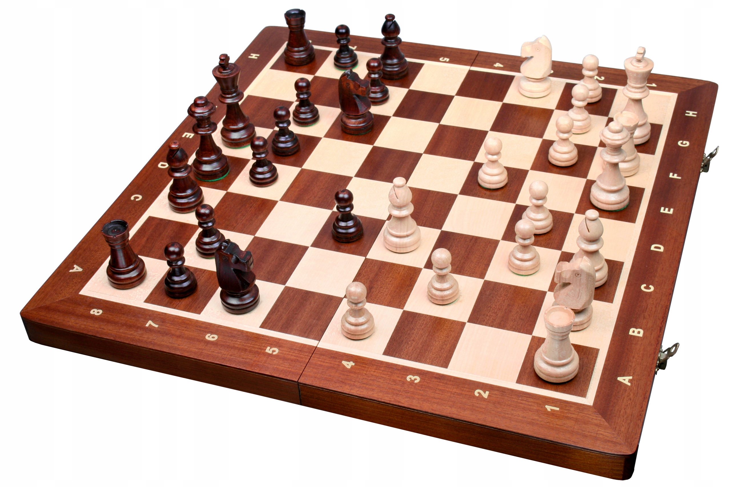 Szachy DREWNIANE Turniejowe 6 - INTARSJA Staunton Rodzaj szachy drewniane turniejowe
