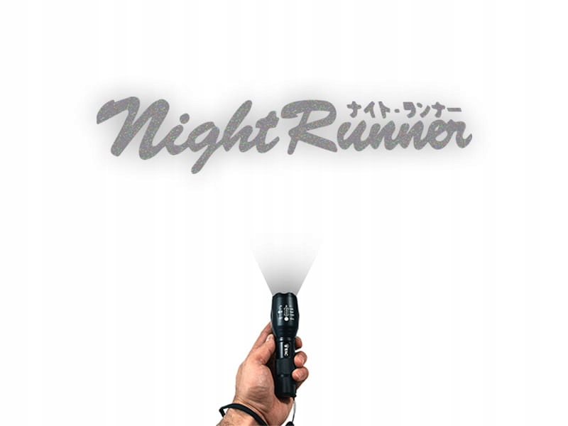 Blenda NIGHT RUNNER - Naklejka na przednią szybę samochodu ODBLASKOWA Producent Inny