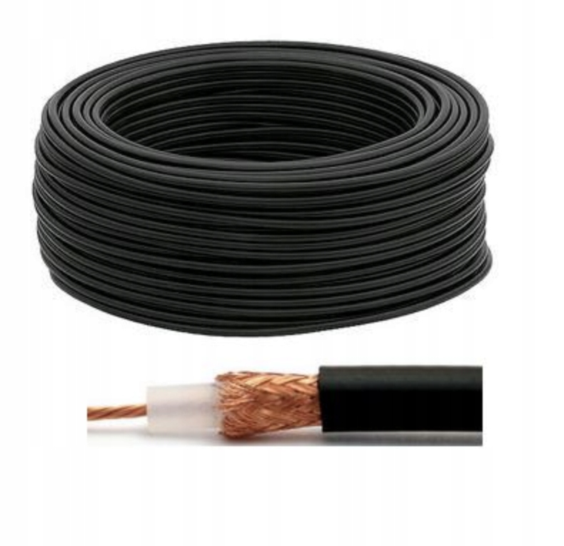 

Kabel Antenowy RG-58 Premium RG100 100% Miedzi