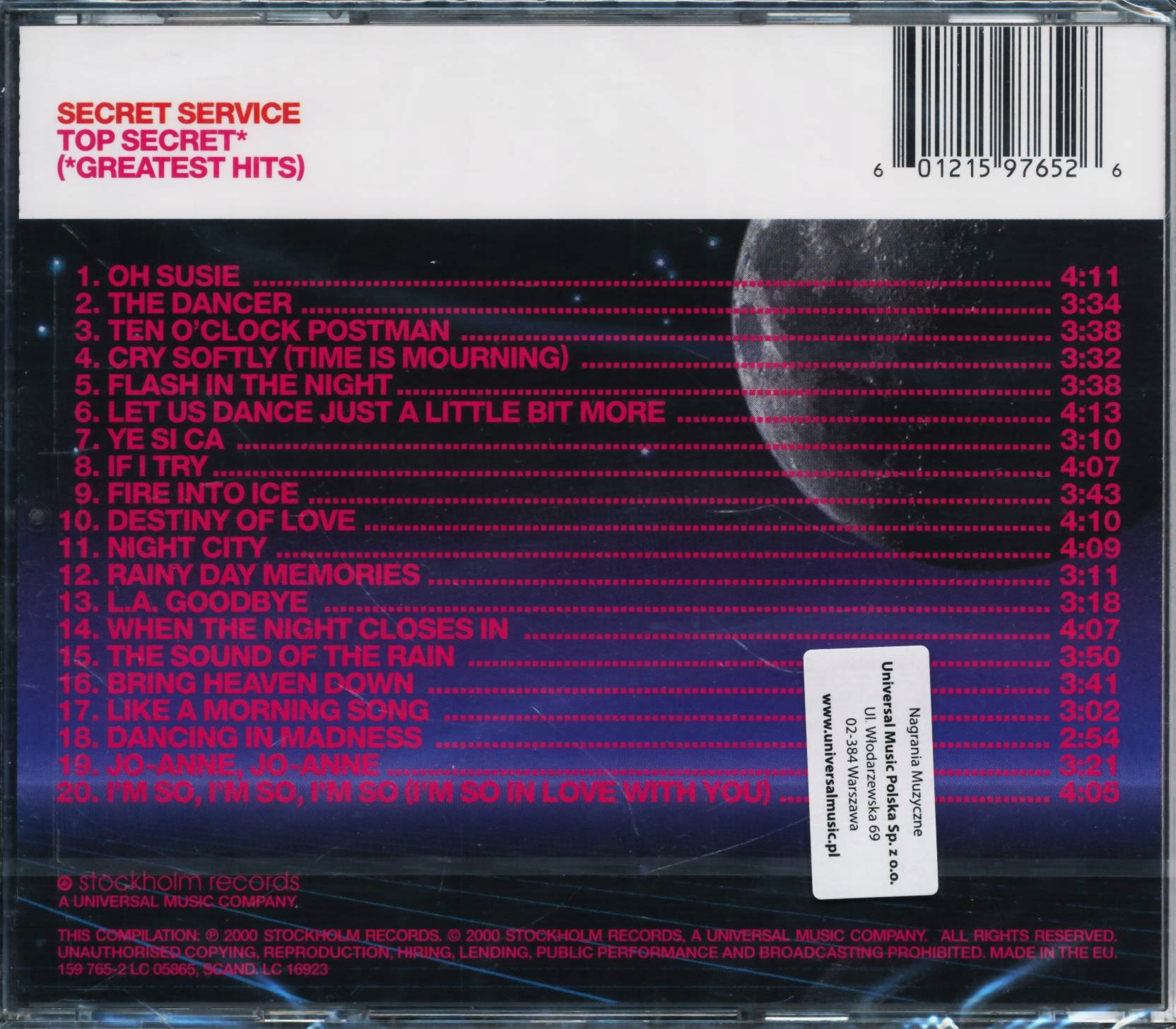 Płyta Secret Service Top Secret* (*Greatest Hits) 13509480208 - Sklepy