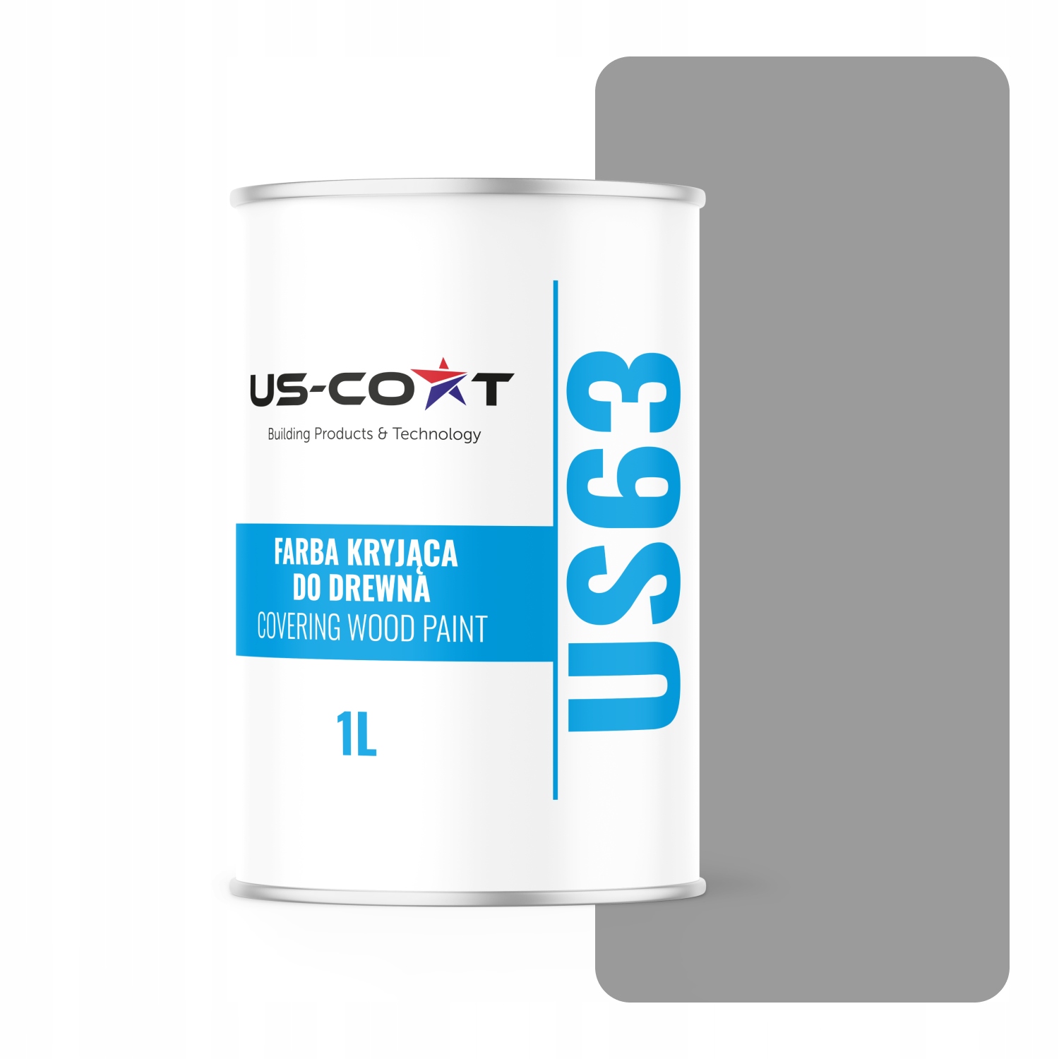 Barva Na Dřevo Kryjící Dveře Renovace RAL7004 Šedá Signální Mat 1L