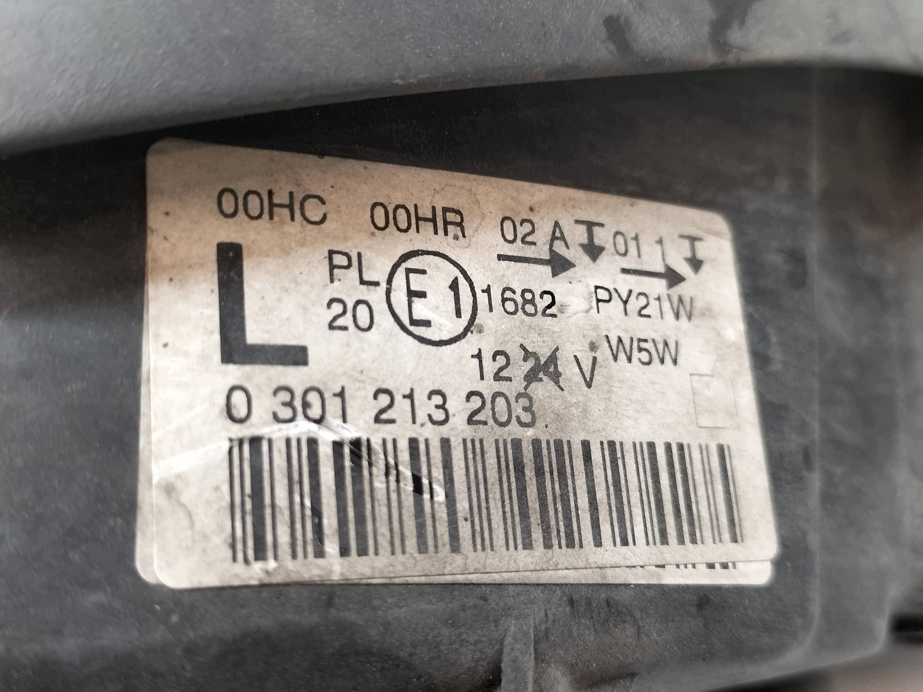 light front left EU 0301213203 Peugeot 407 and (2004-2010)