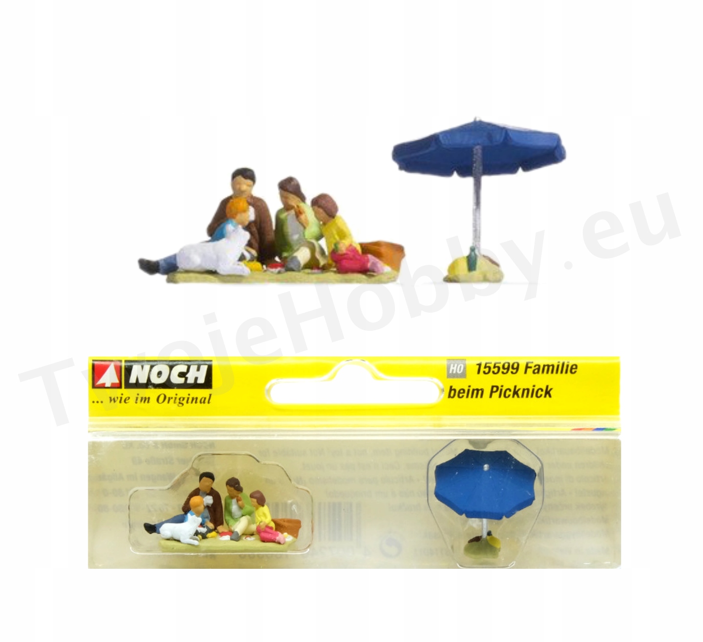Noch 15599 , Rodina na pikniku , měřítko H0