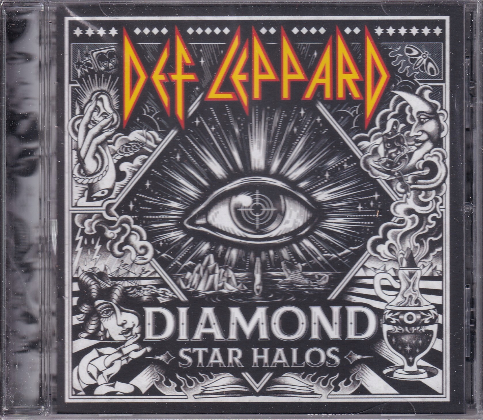 CD- Def Leppard- Diamond Star Halos (nowa W Folii)