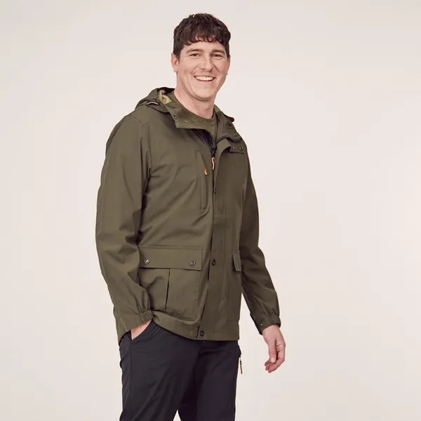 Kurtka męska z powłoką typu Shell, roz. XS oliwkow Rozmiar XS