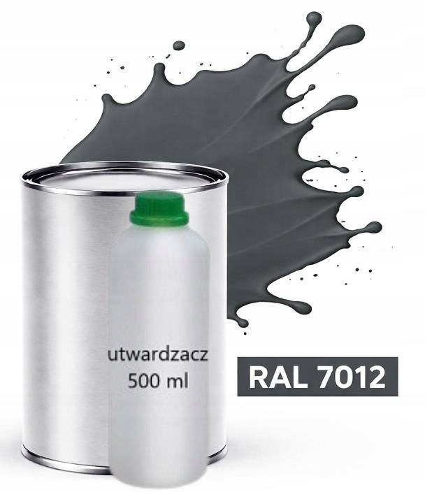 Ral 7012 Polyuretan Akryl 2:1 1 L Polomatný Lak Tužidlo Normal 0,5 L