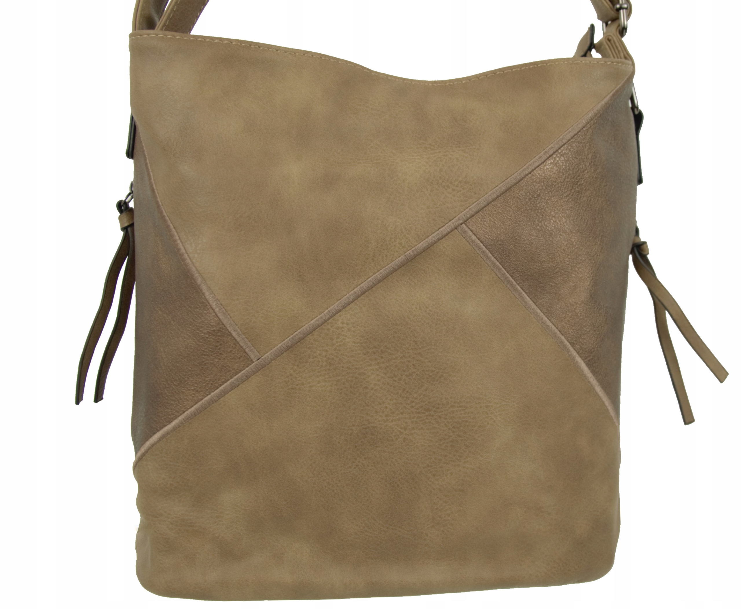 

Listonoszka torebka damska torba listonoszki brąz