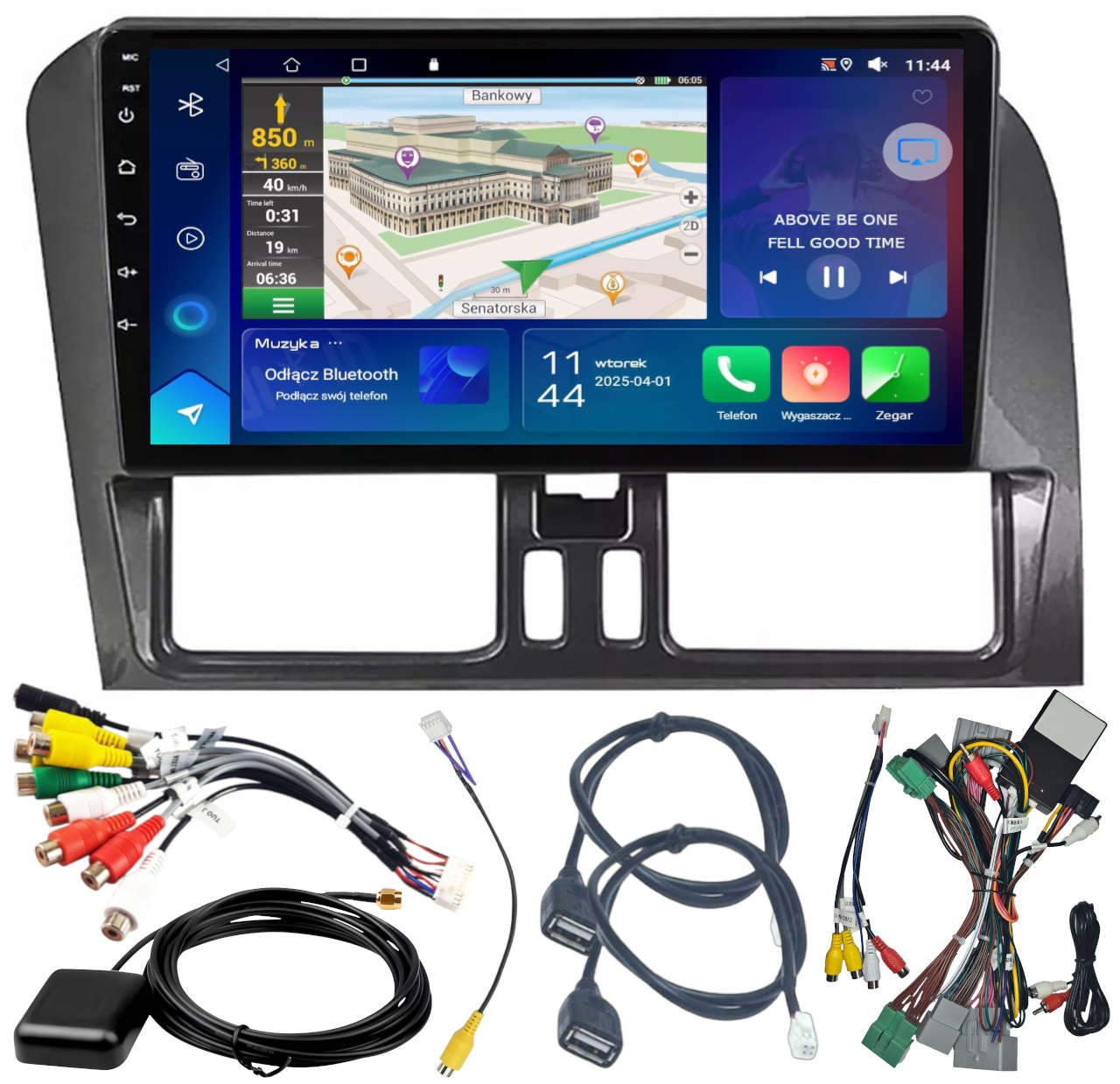 Autorádio Volvo XC60 2009-17 Wifi Bluetooth Usb Carplay 2GB 64GB