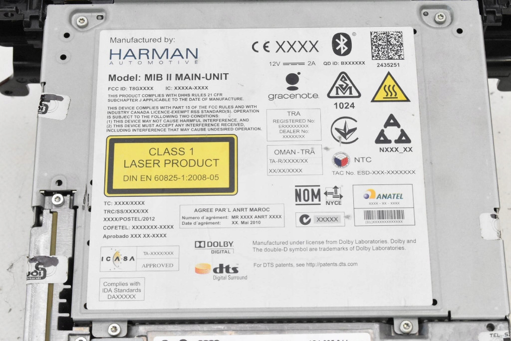 player navigation devices CD SD SIM 4G1035044 AUDI A6 C7 LIFT 14-20