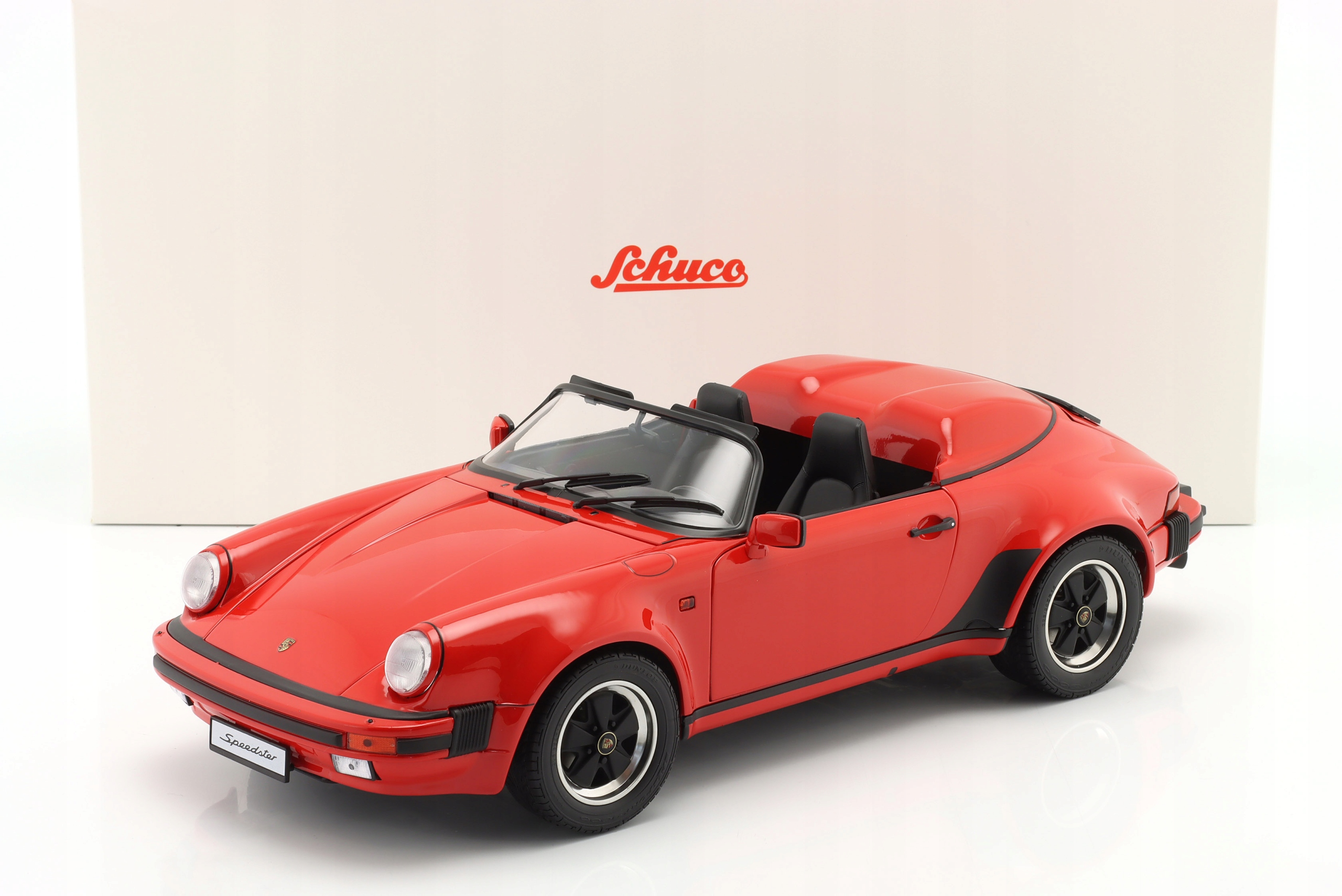 Schuco Porsche 911 Speedster 1989 červená 1/500 1:12