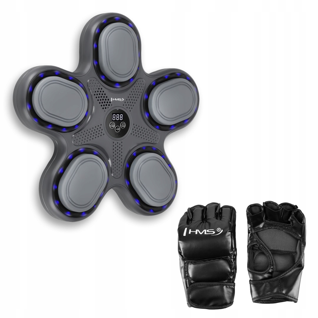 Elektroniczna Tarcza Bokserska Muzyczna Boxing Machine Rękawice Mma Hms