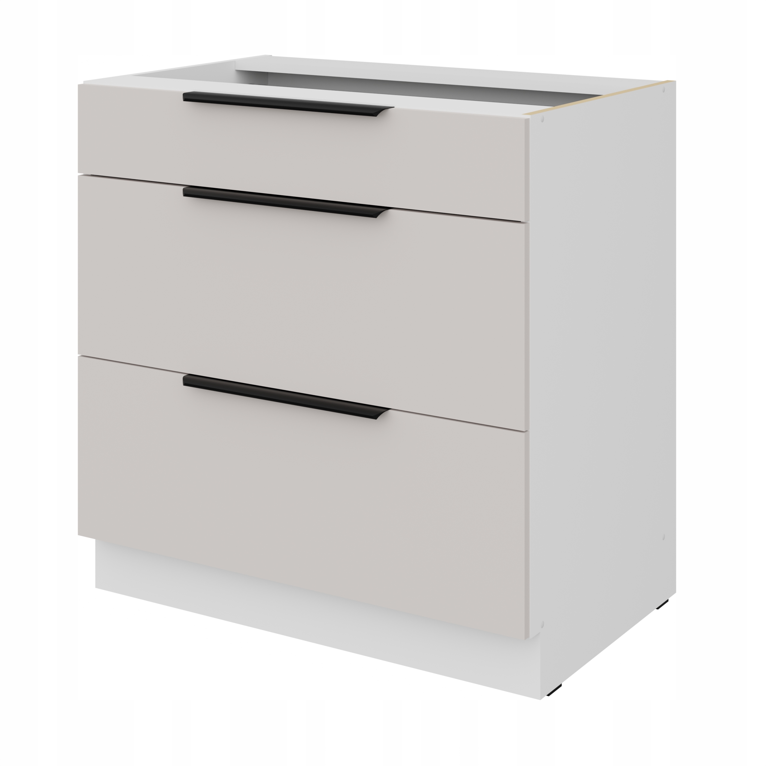 Kuchyňská skříňka se zásuvkami 80 cm, stojící kuchyňská skříňka, skříňka Kašmír