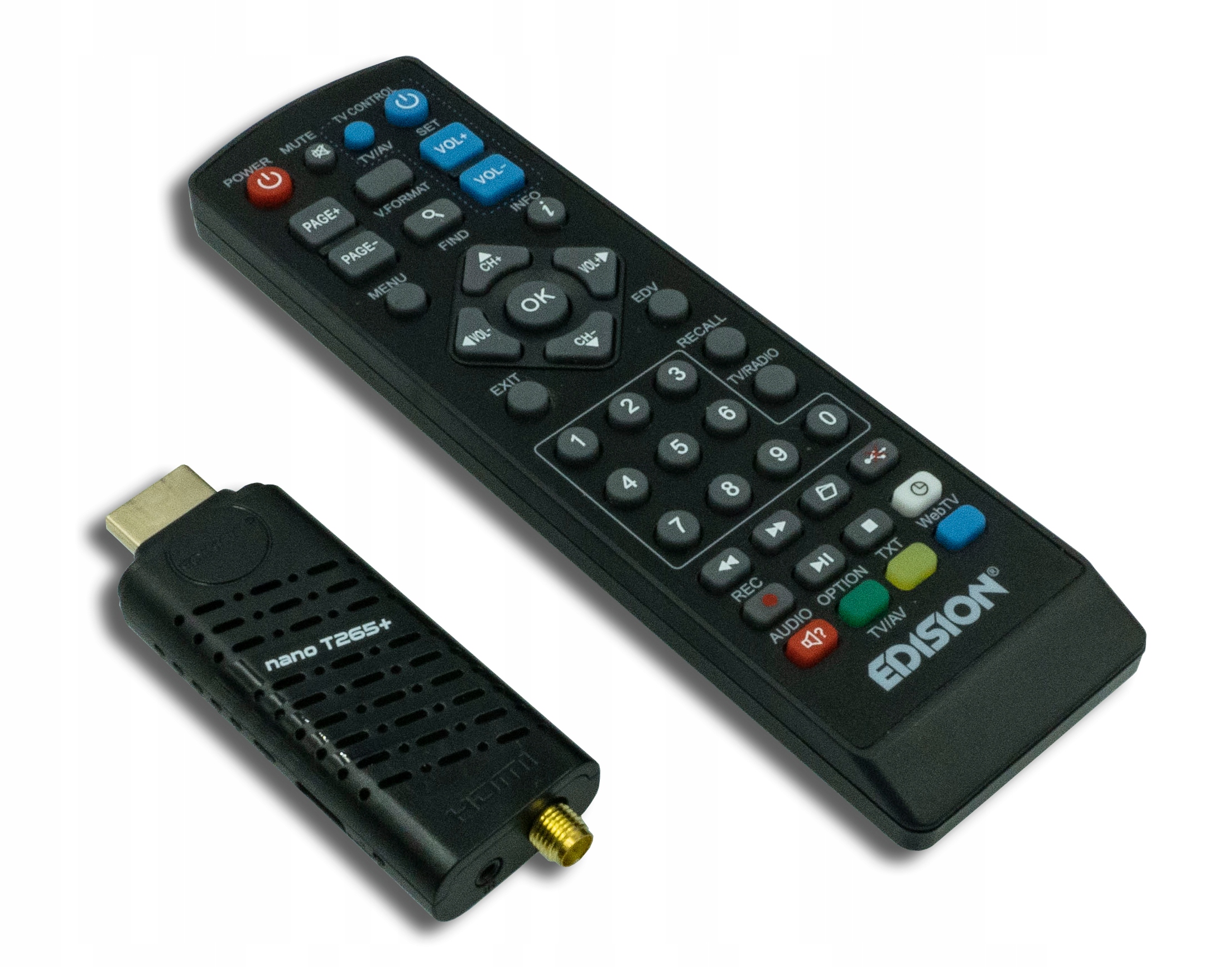 

Odbiornik DVB-T2/C Edision Nano T265+ Tryb Hotel!!